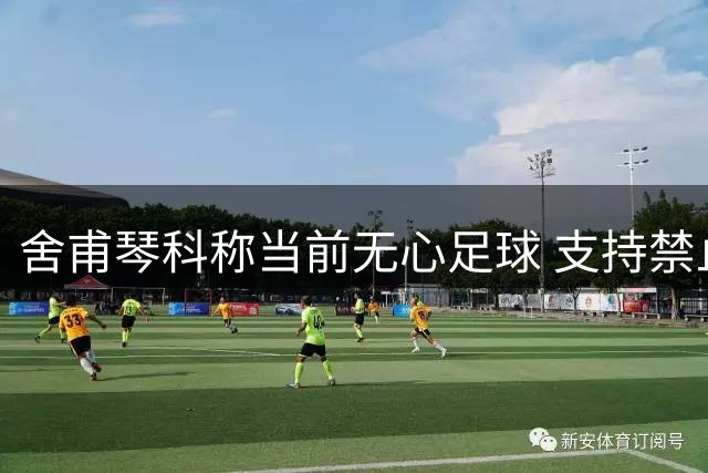 舍甫琴科称当前无心足球 支持禁止俄参赛决定